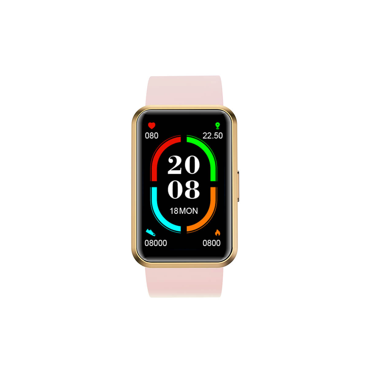 Montre intelligente de fitness numérique étanche IP68 Blackview R5