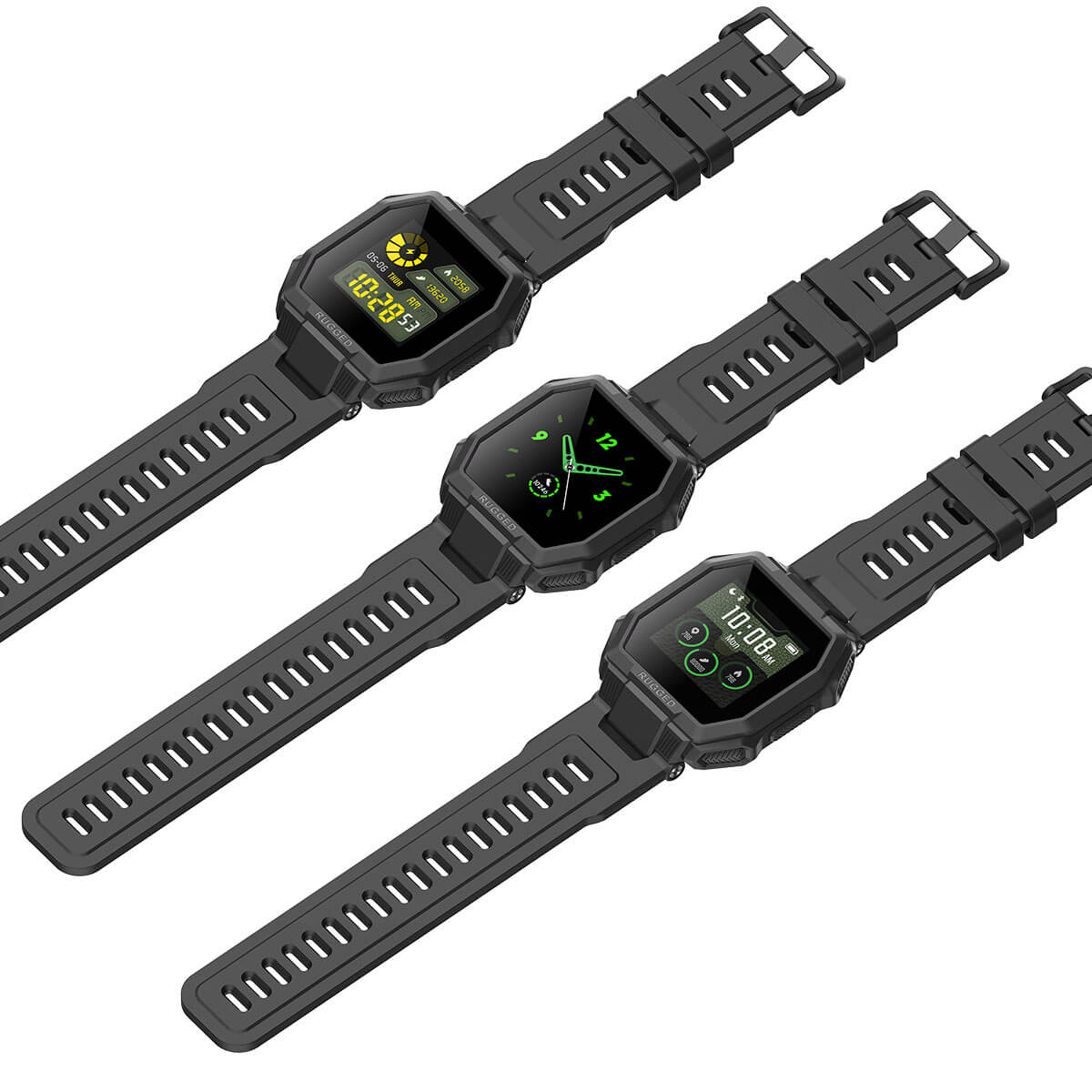 Montre intelligente GPS extérieure robuste Blackview R6 IP68