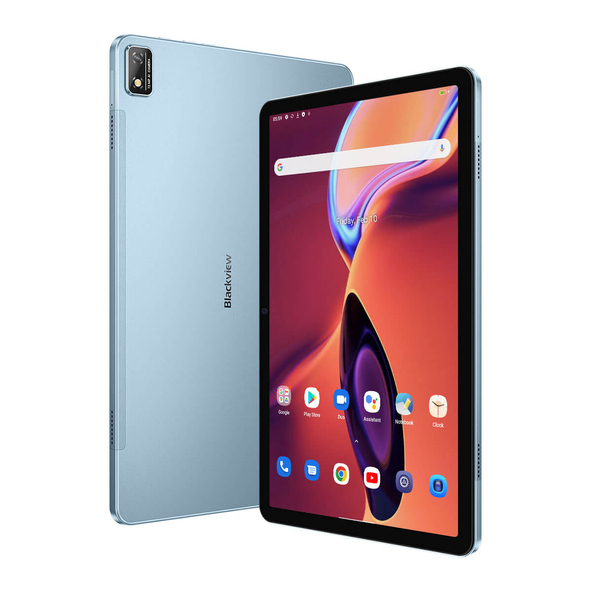 Blackview Tab 16 11-calowy wyświetlacz 2K FHD+ Unisoc T616 8GB+256GB bateria 7680mAh Widevine L1 tablet PC z systemem Android