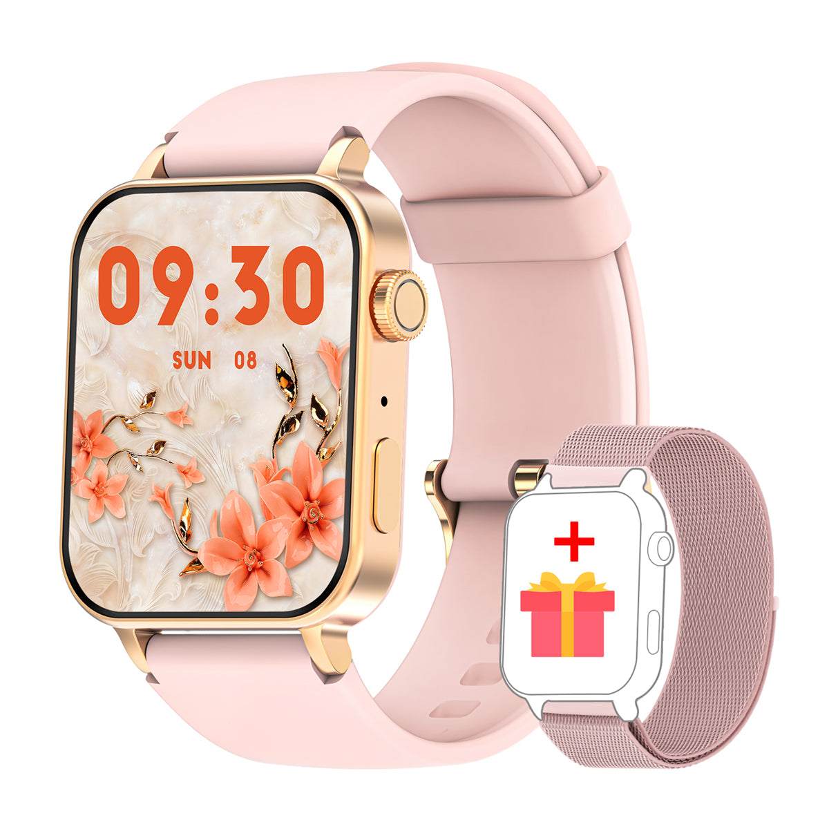 Montre intelligente Blackview W10 étanche IP68 avec appel Bluetooth et assistant vocal