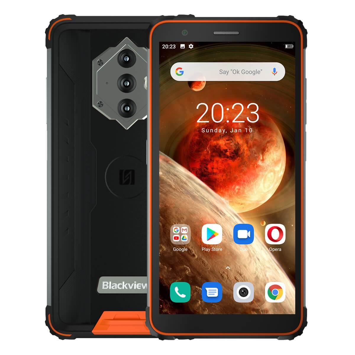 Color_Orange | Blackview BV6600 8580mAh 4G Rugged Smartphone - Blackview Store